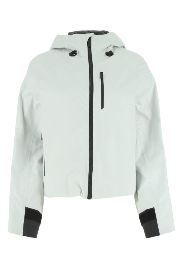 ジャケット PRADA CHALK POLYESTER JACKET Prada Chalk Polyester Jacket (PRADA/ジャケット) CHALK