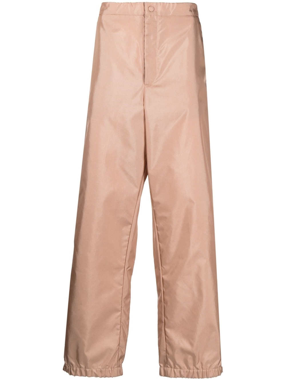 high-waisted cargo pants - 1