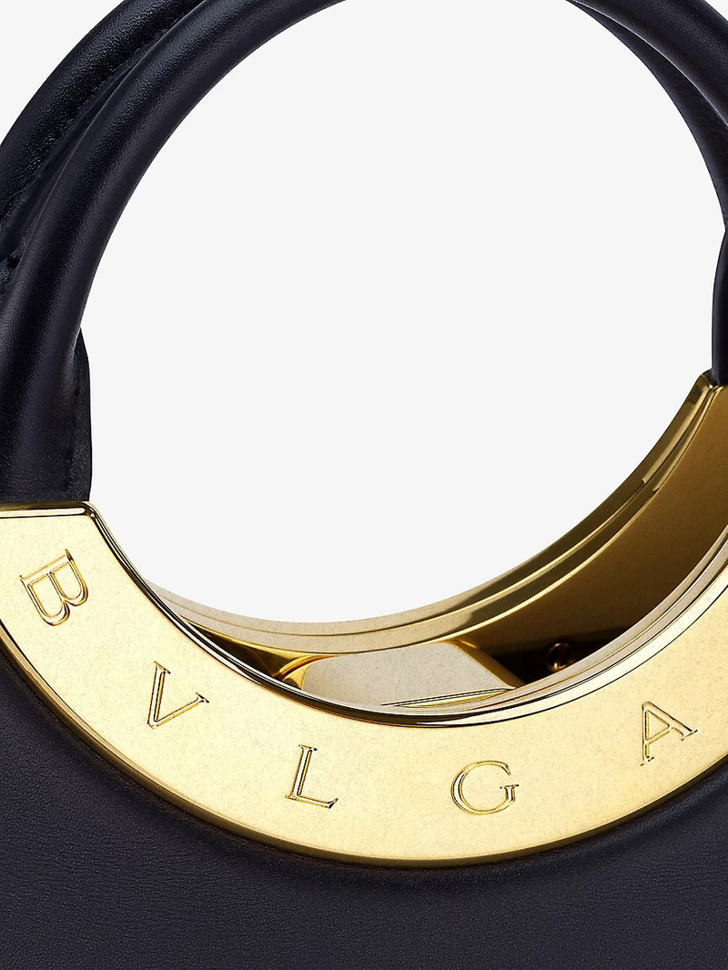 BVLGARI Roma small leather top-handle bag outlook