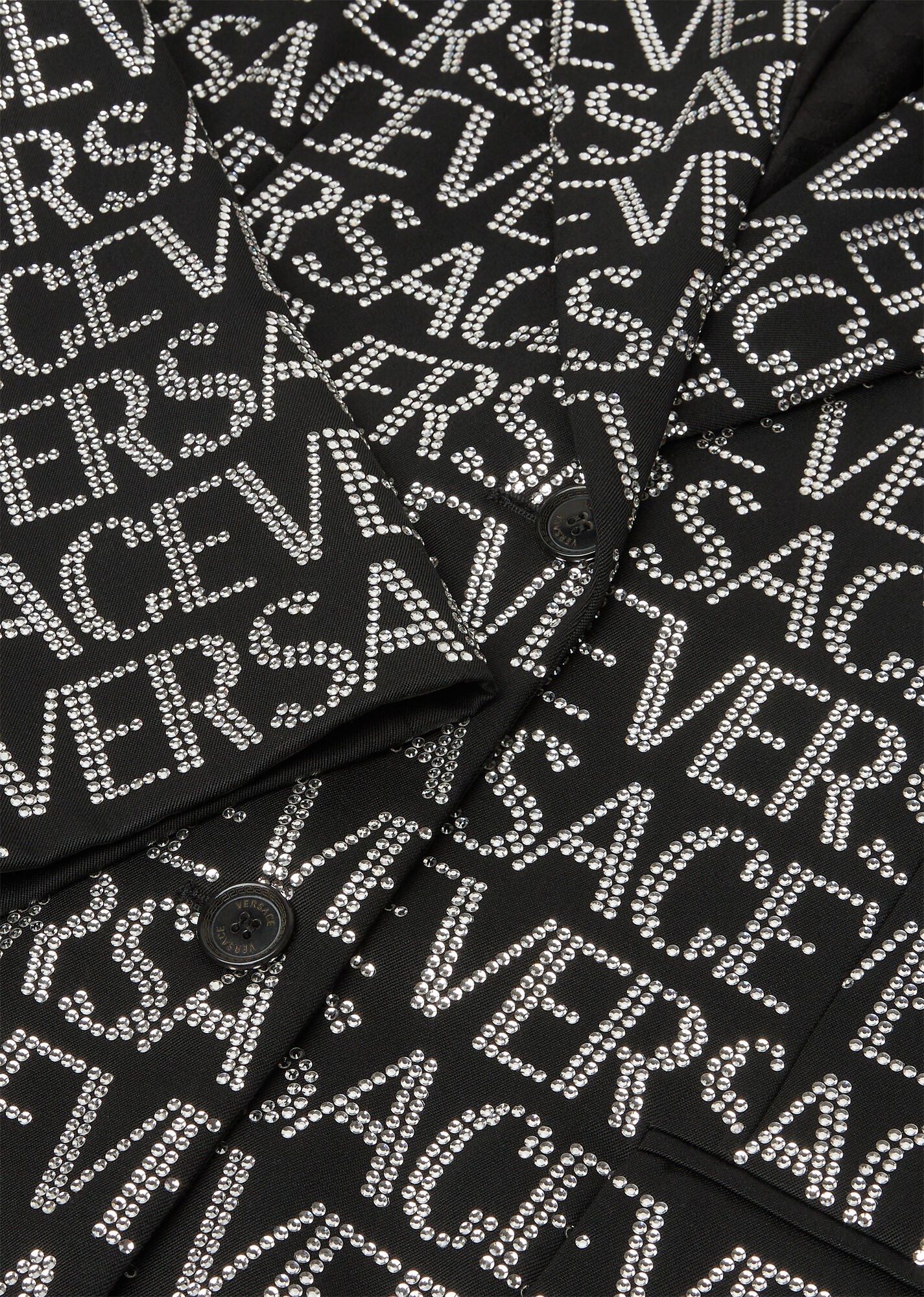 Crystal Versace Allover Blazer - 6