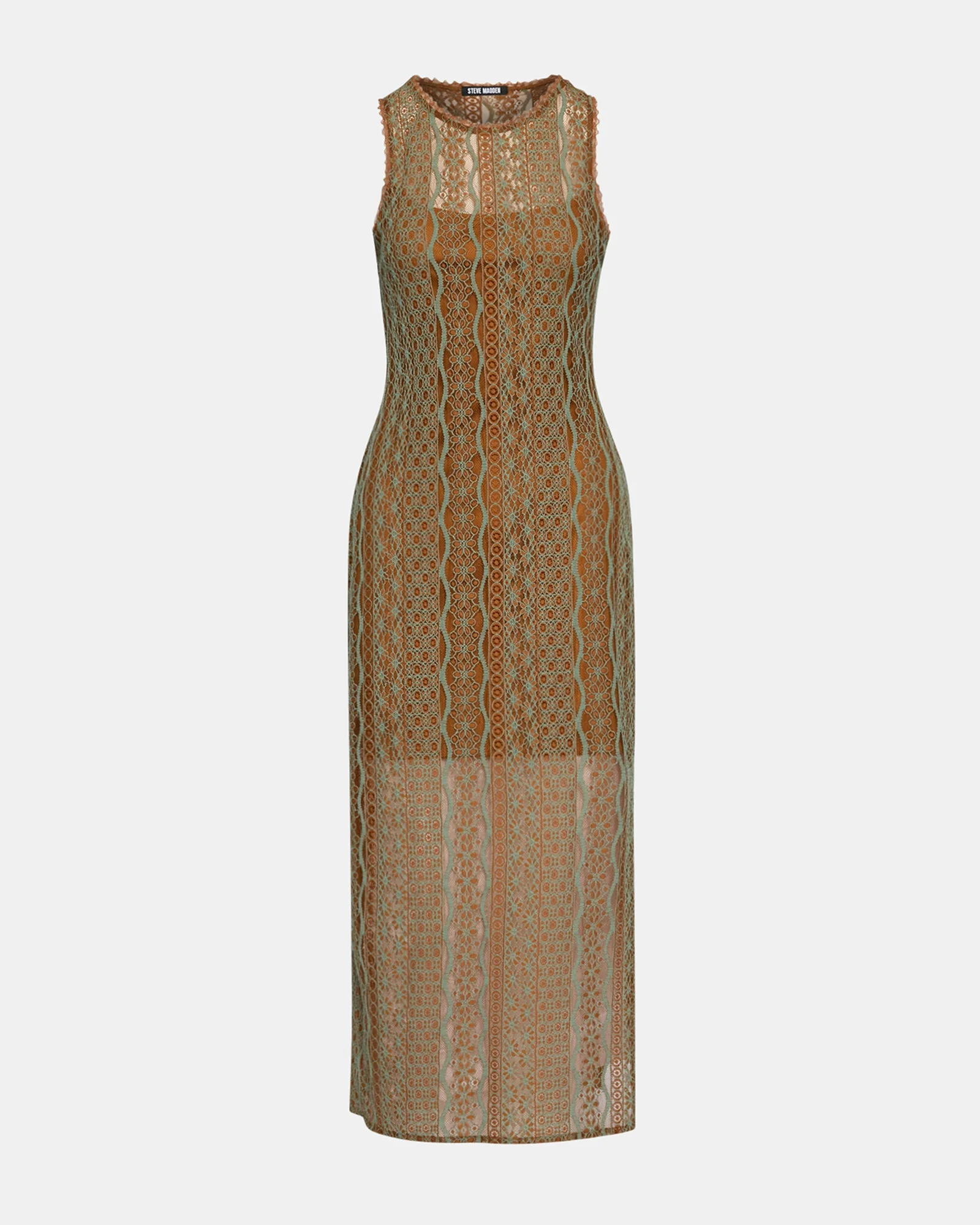 NYSSA DRESS RUST MULTI - 1