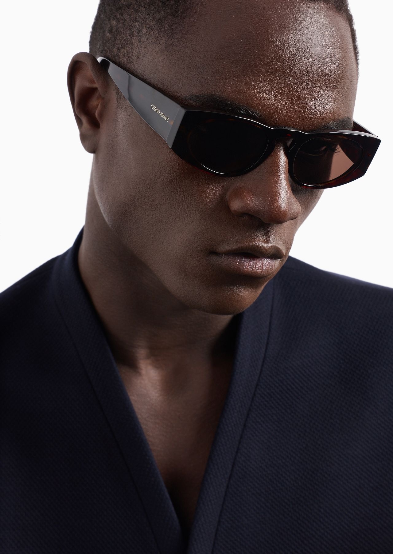 Men’s rectangular sunglasses - 5