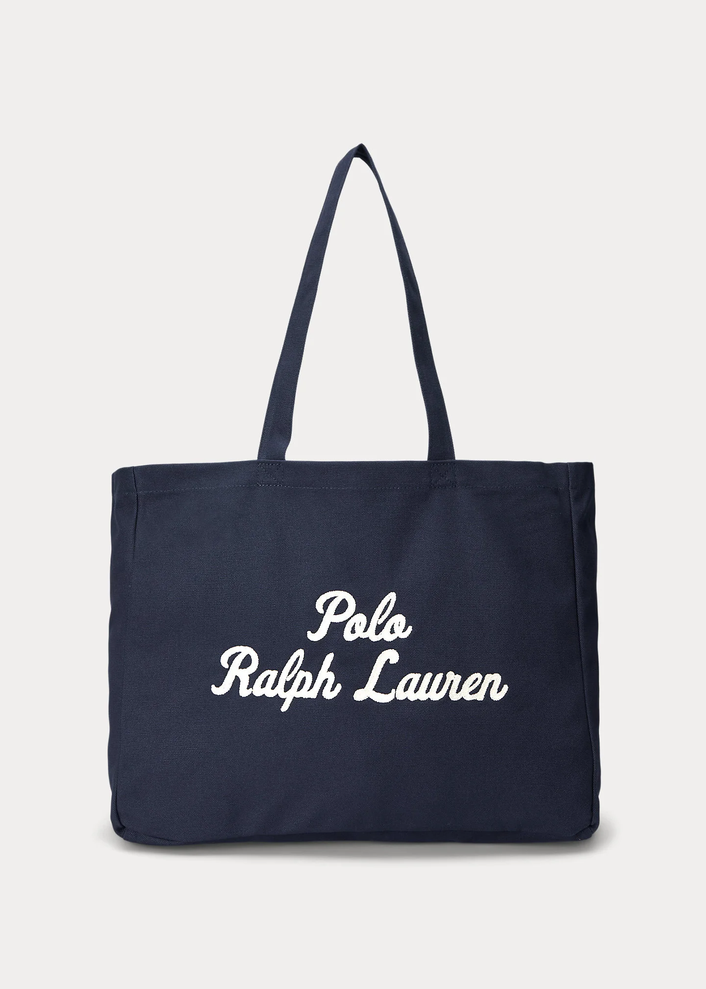 Embroidered Canvas Tote - 1