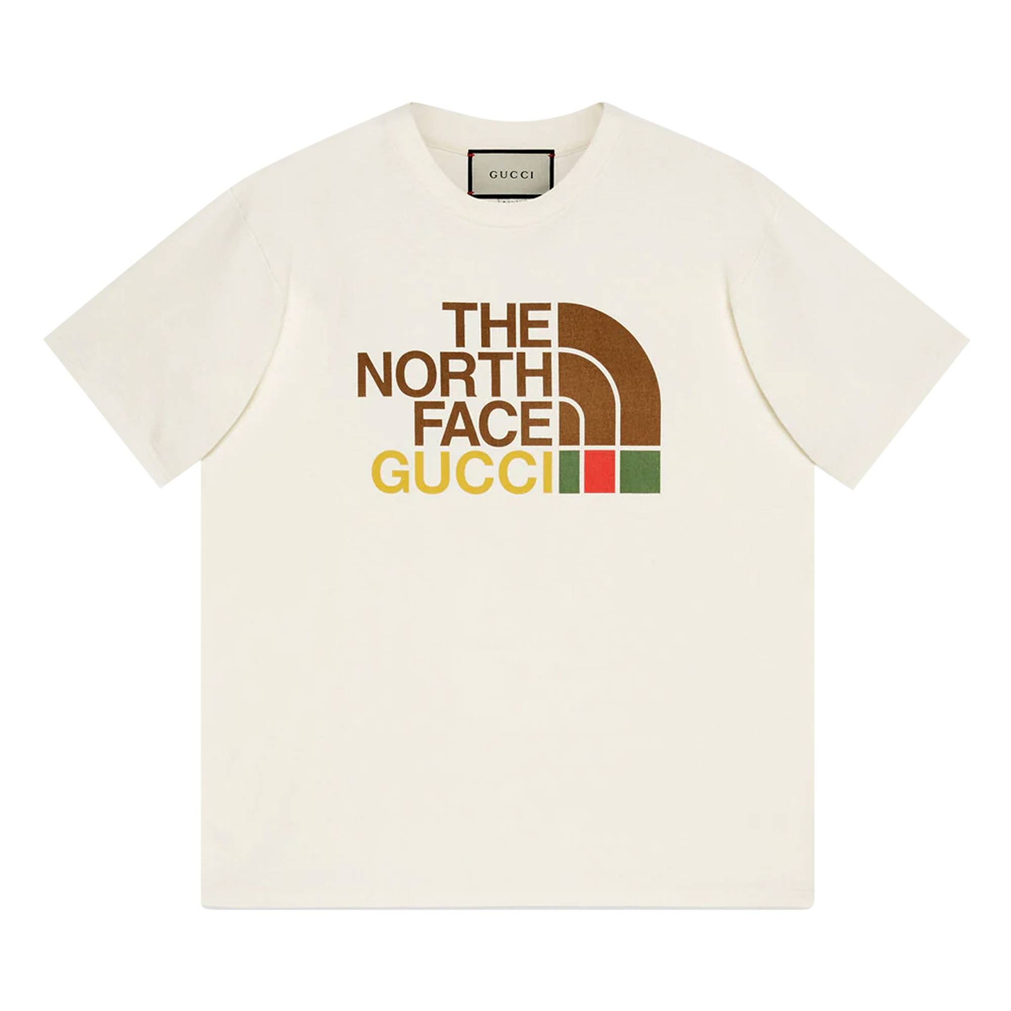 The North Face x Gucci Oversize T-Shirt 'Ivory' - 1