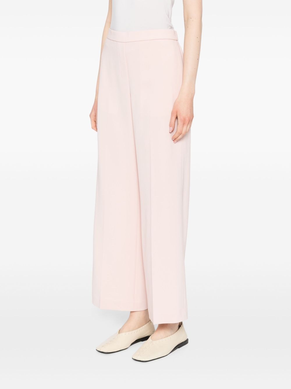 wide-leg pull-on trousers - 3