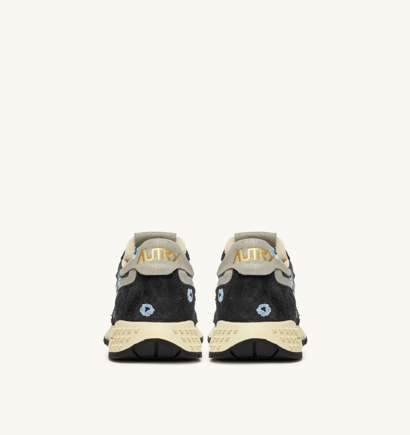 REELWIND LOW SNEAKERS IN PHAN AND CELESTIAL BLUE EMBROIDERY - 3