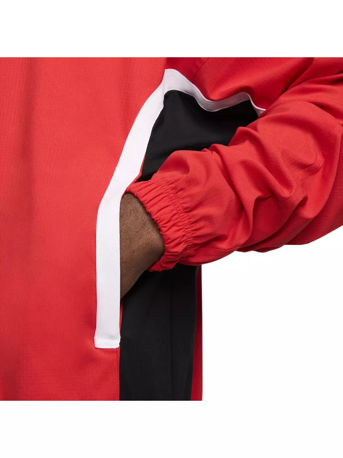 Men's DNA Woven Basketball Jacket-Red - 4