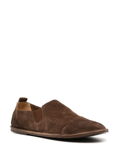 Marsèll Strasacco slip-on suede loafers outlook