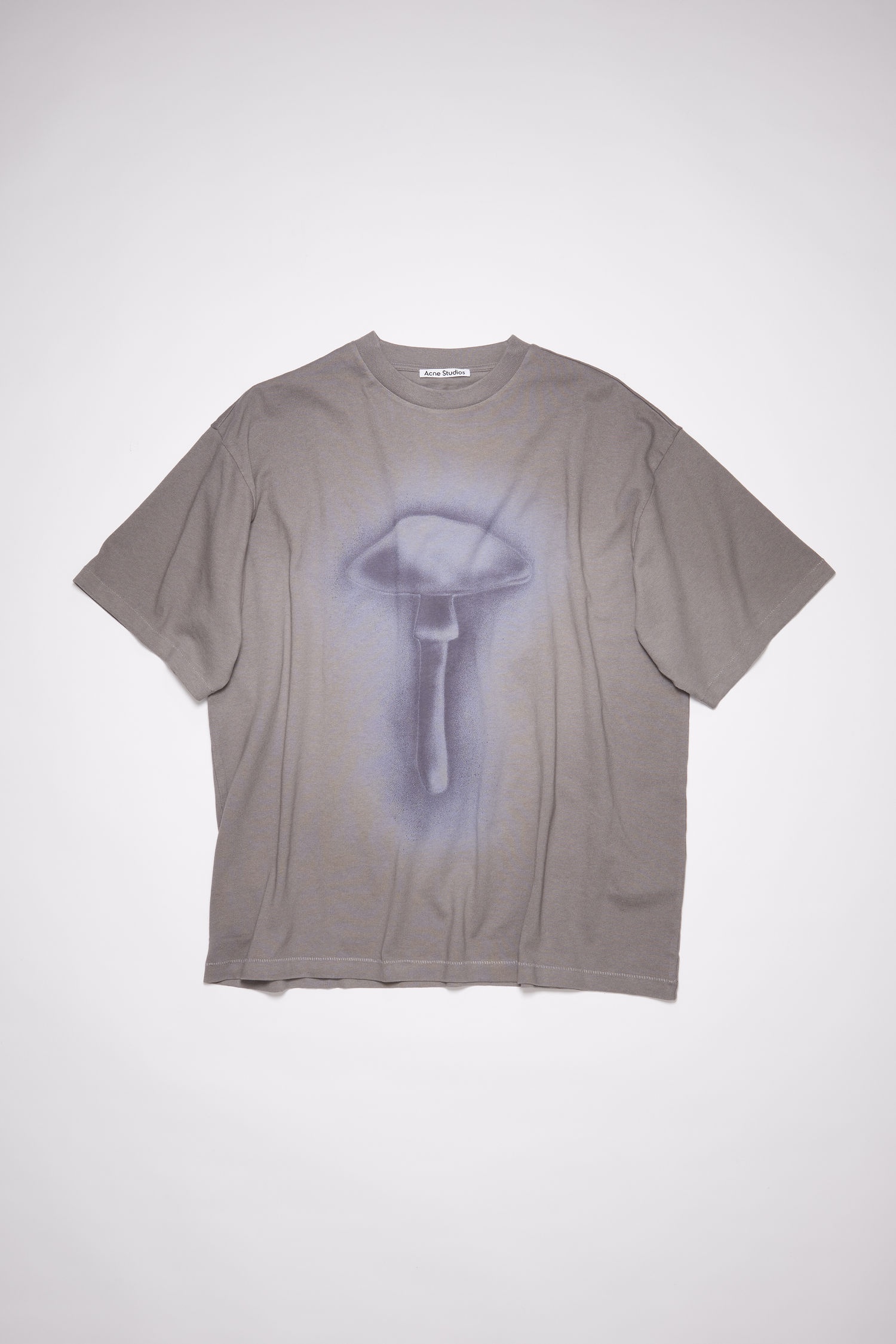 Crew neck t-shirt - Fog grey - 1