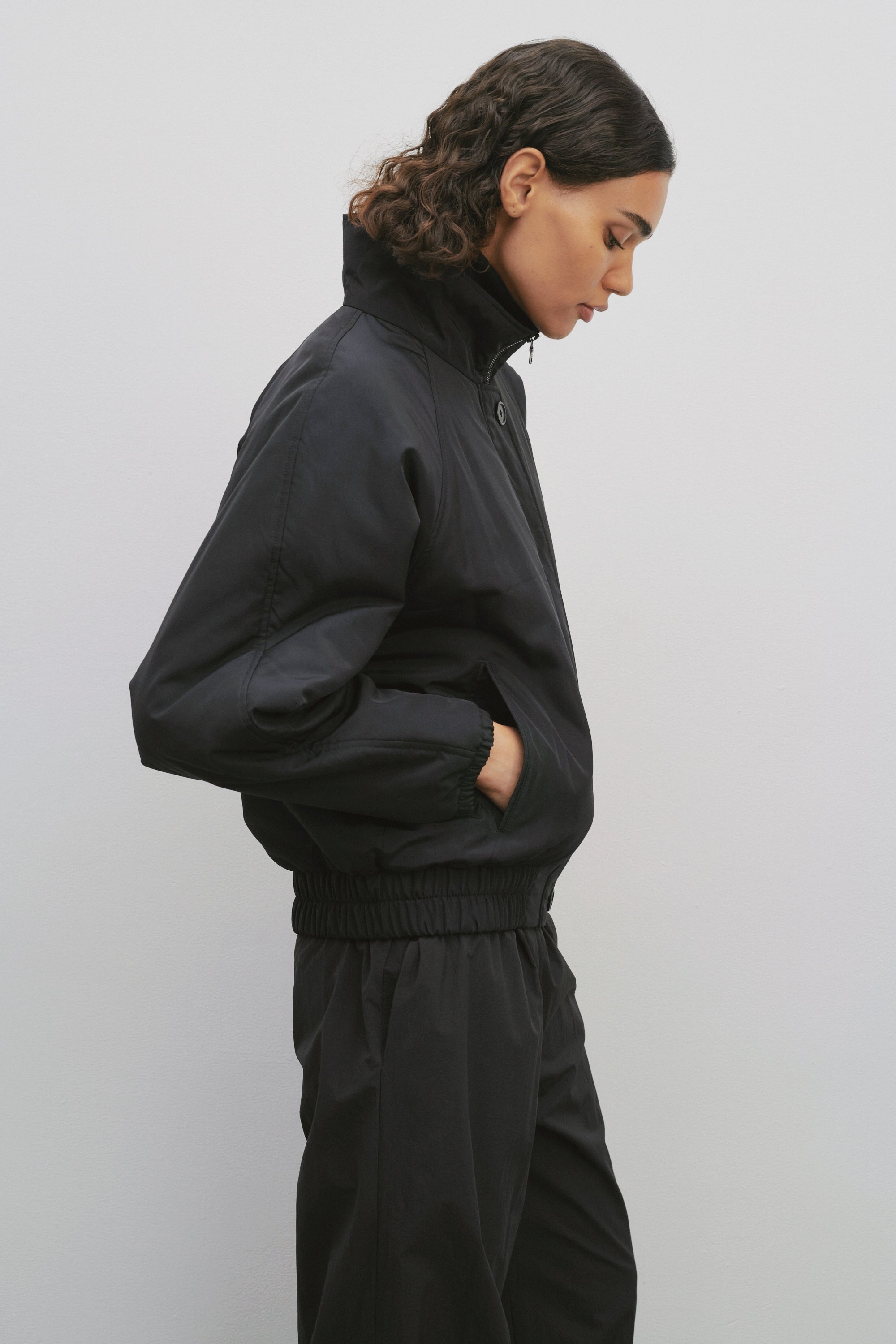 Ide Jacket in Silk and Nylon - 3