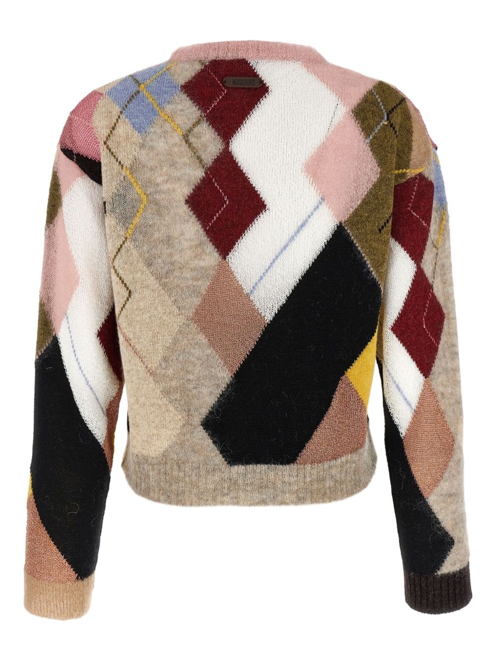 diamond-pattern sweater - 2