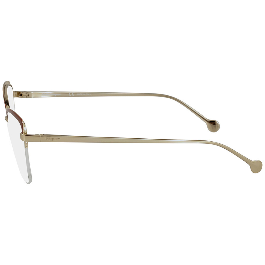 Open Box - Salvatore Ferragamo Demo Cat Eye Ladies Eyeglasses SF2182 744 53 - 4