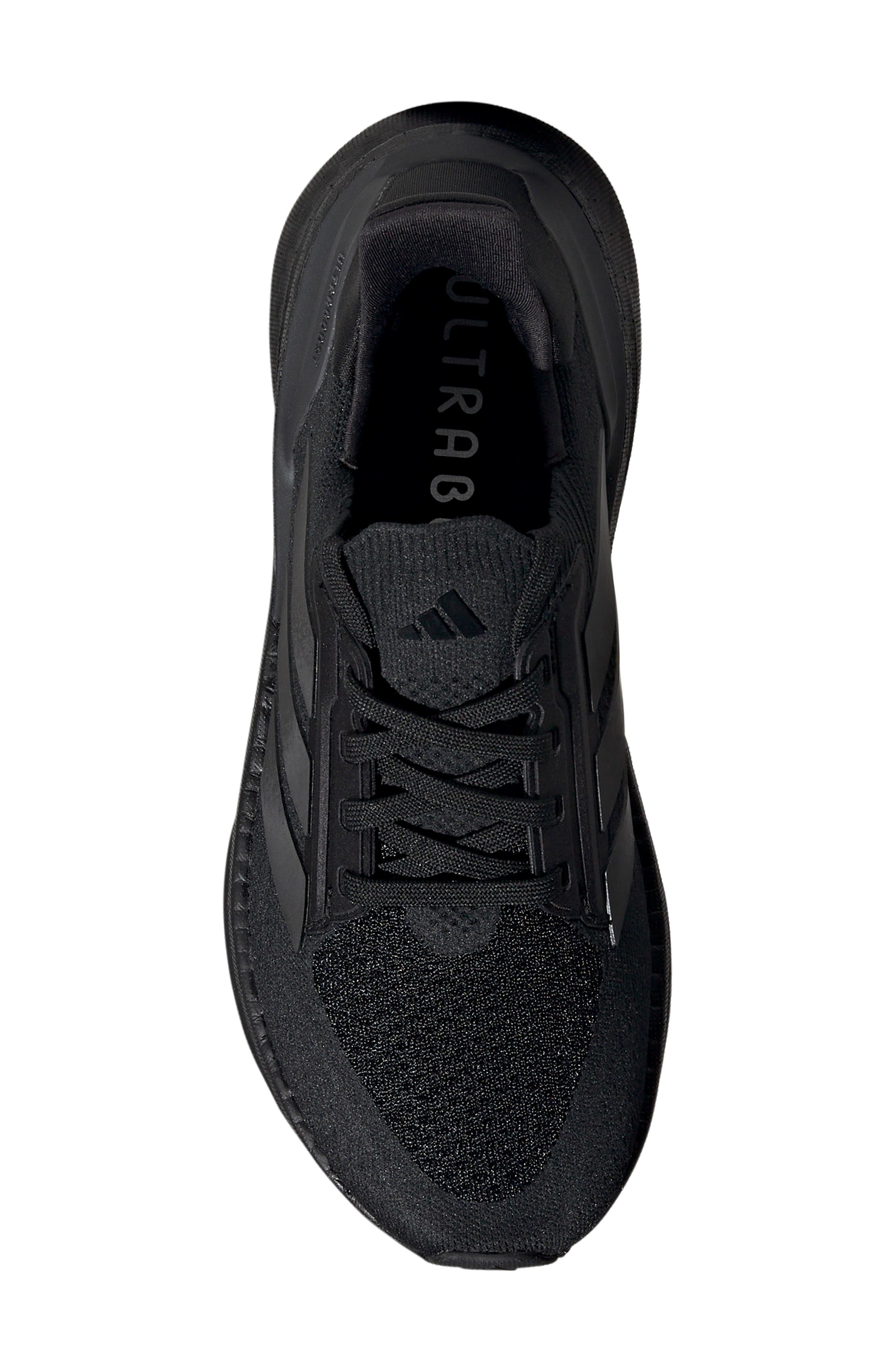 adidas Ultraboost 5 Running Shoe in Black/Black/White at Nordstrom - 4