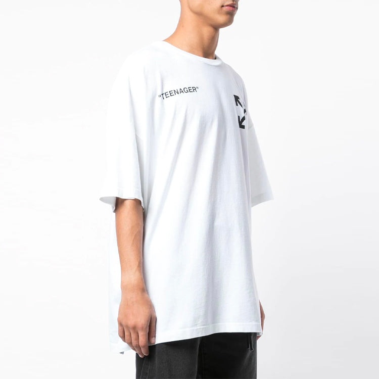 Off-White SS19 Teenager Back Oversize Mens Logo OMAA066S191850350188 - 4