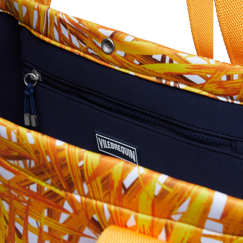 Unisex Neoprene Large Bag Palm Leaves 6