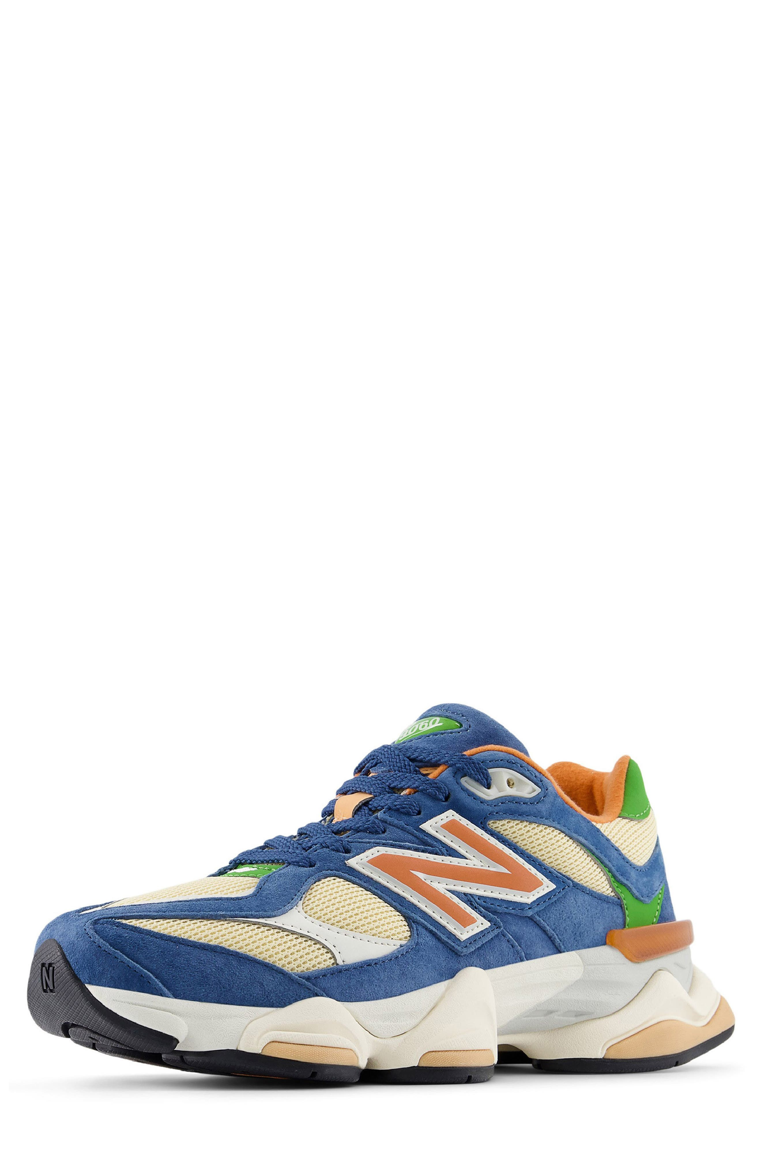 New Balance Gender Inclusive 9060 Sneaker in Dark Shoreline Blue/Ash Wood at Nordstrom - 5