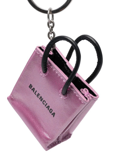 BALENCIAGA mini Shopping keyring outlook