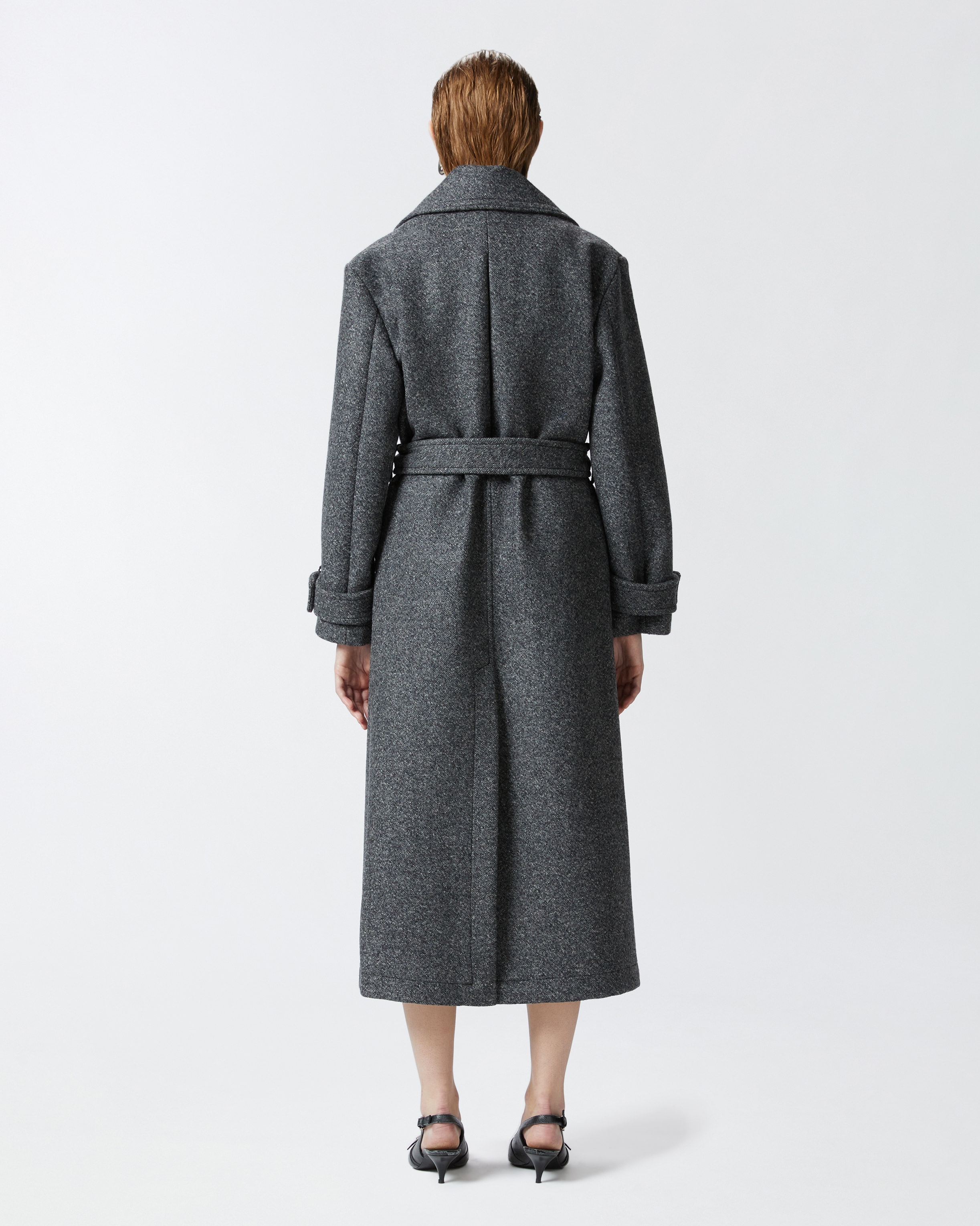 TRENCH COAT WITH BELT - 4