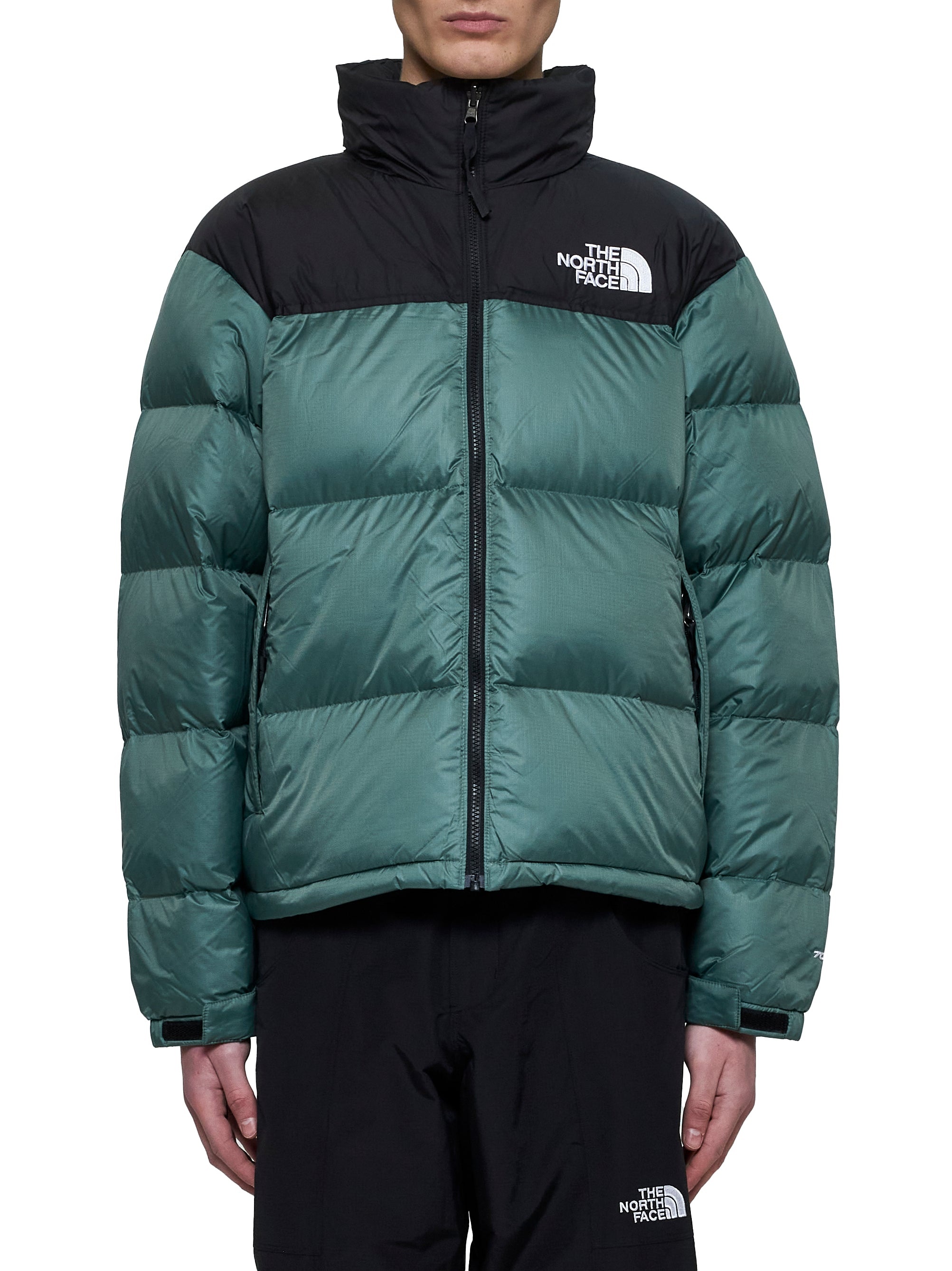 Green Retro Nuptse 1996 jacket - 2