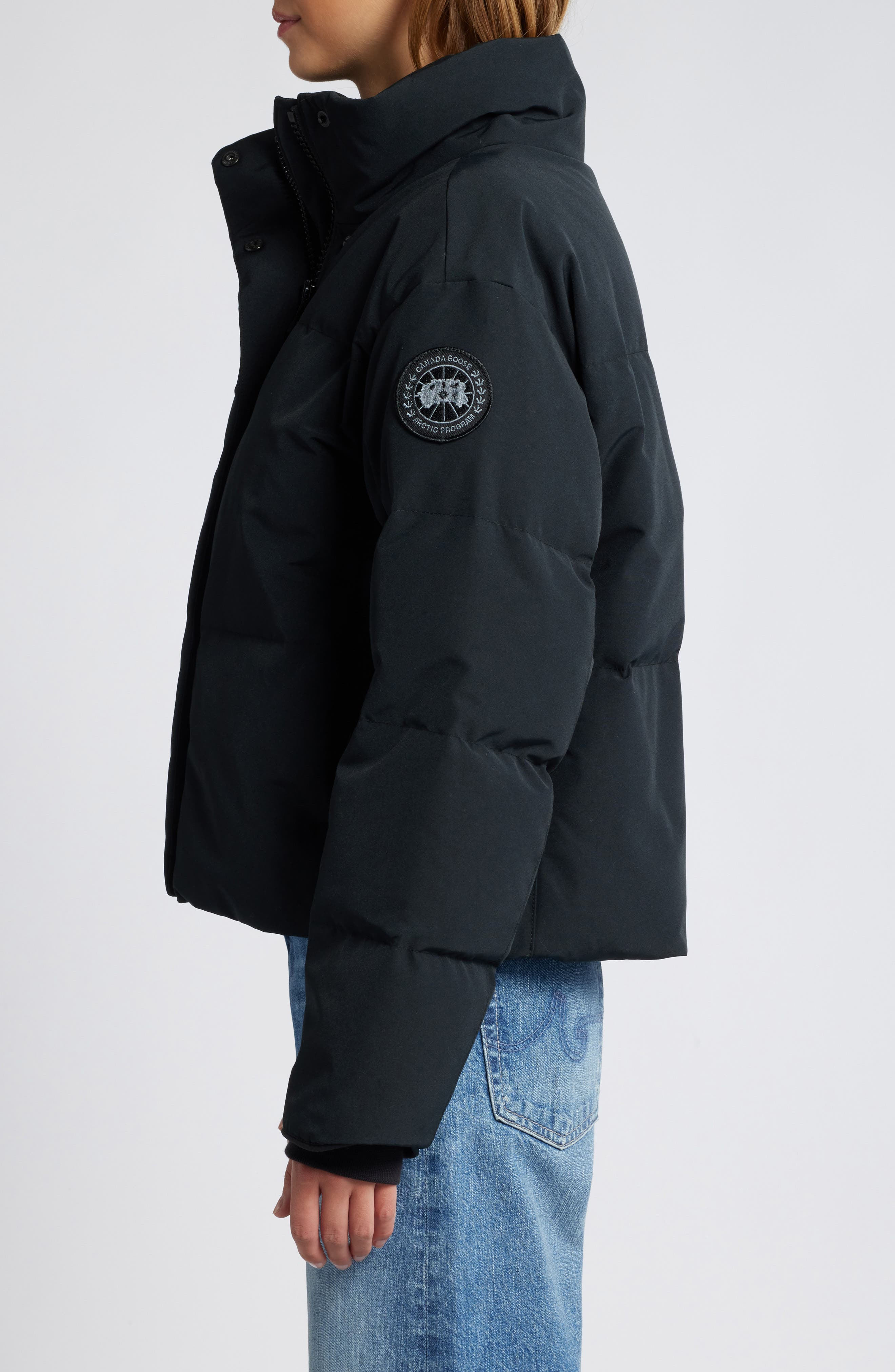 Canada Goose Grandview Black Label Crop 625 Fill Power Down Puffer Jacket at Nordstrom - 3