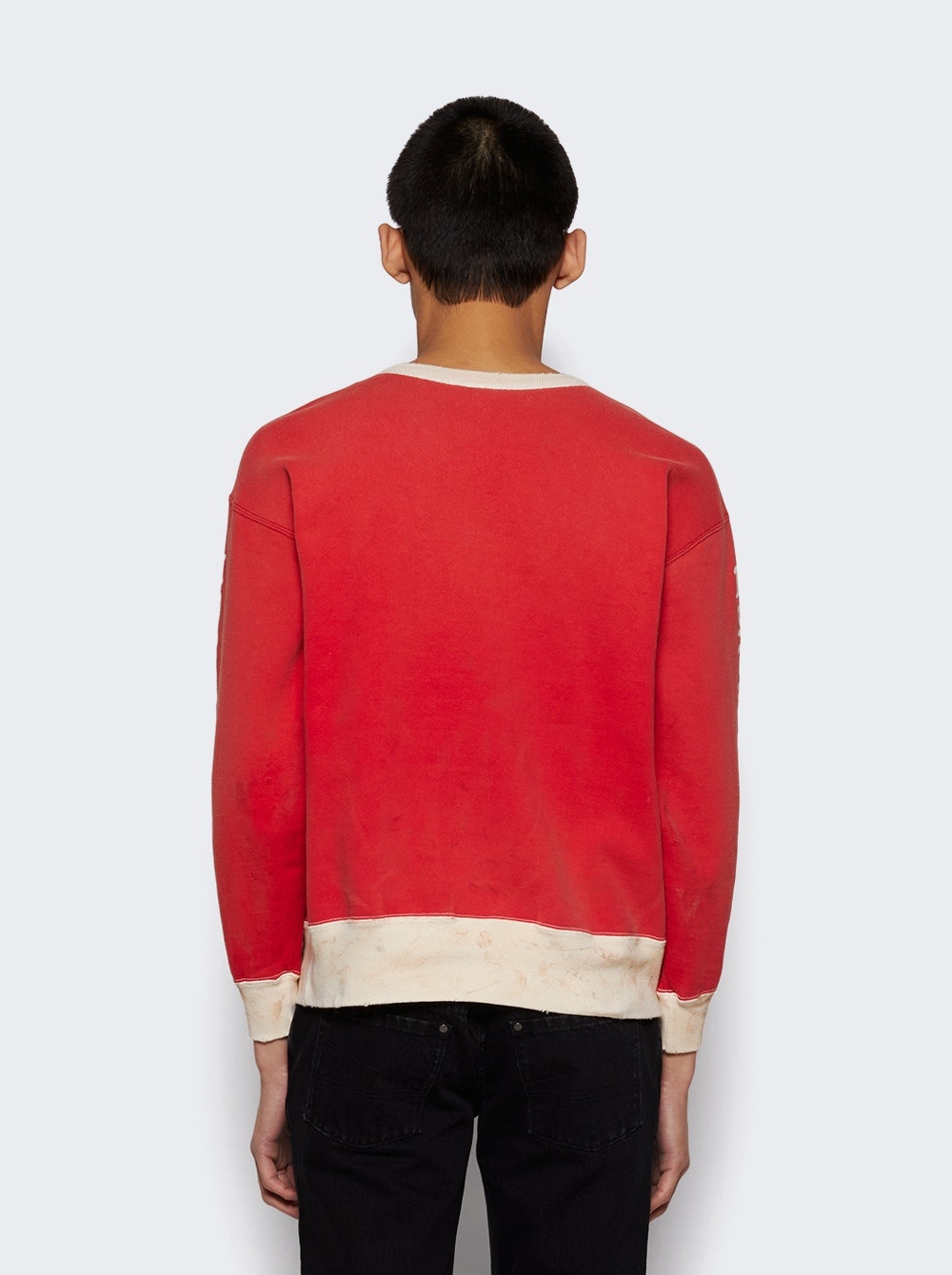 Crewneck Sweatshirt Red - 5