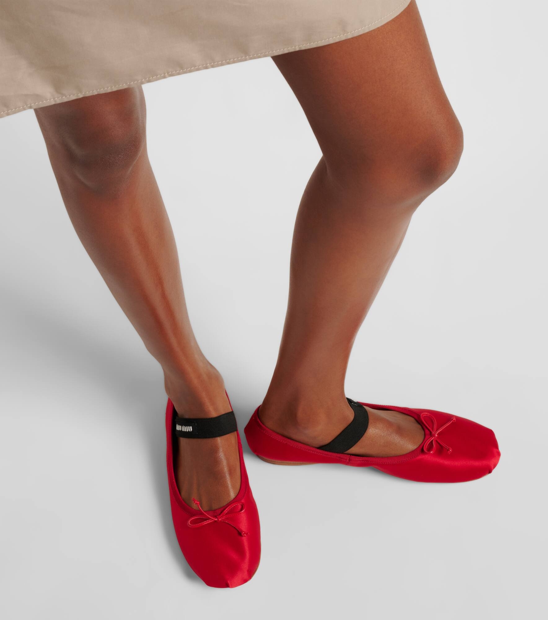 Satin ballet flats - 7