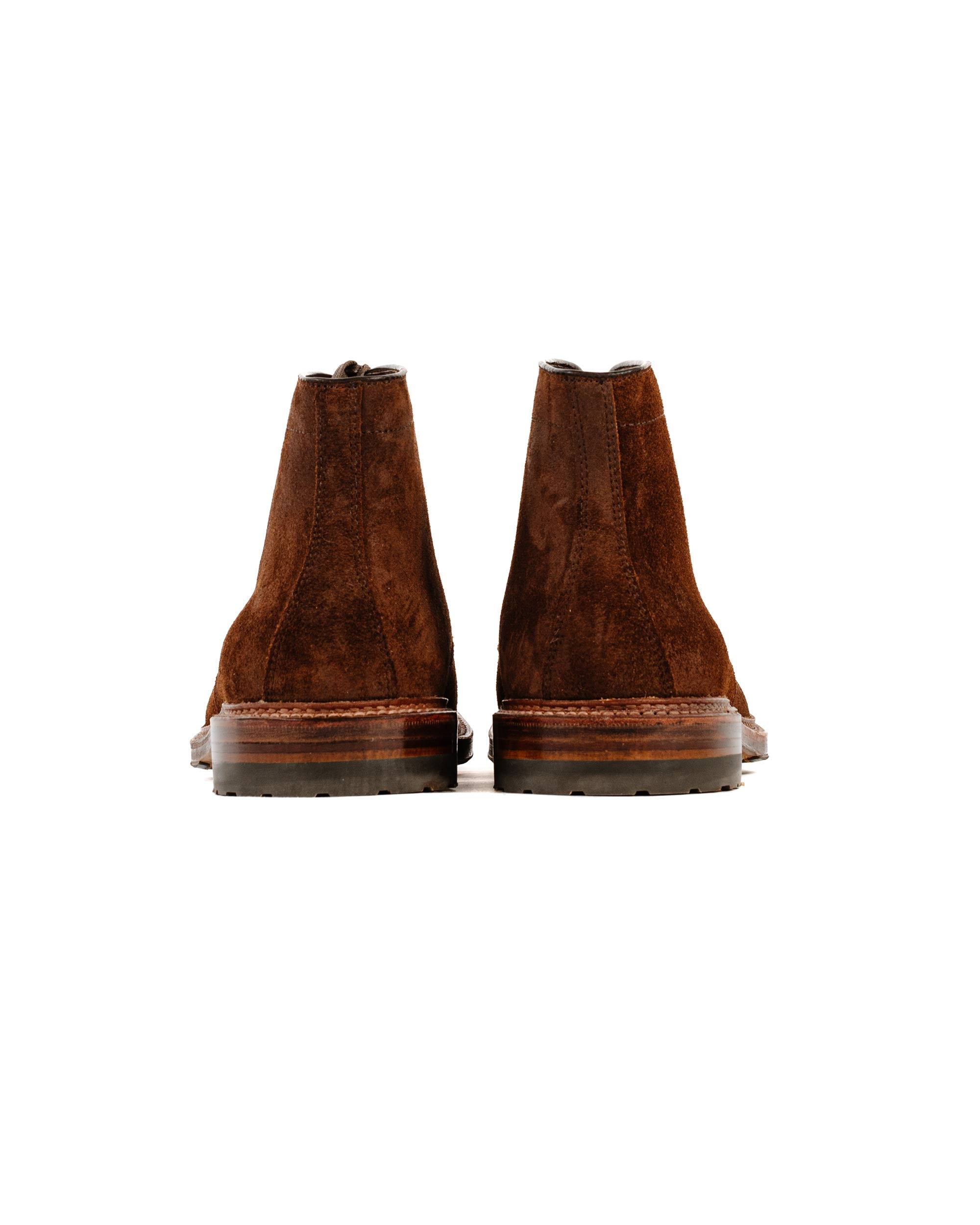 Norwegian Front Blucher Boot Reverse Tobacco Chamois with Commando Sole G1901HC - 3