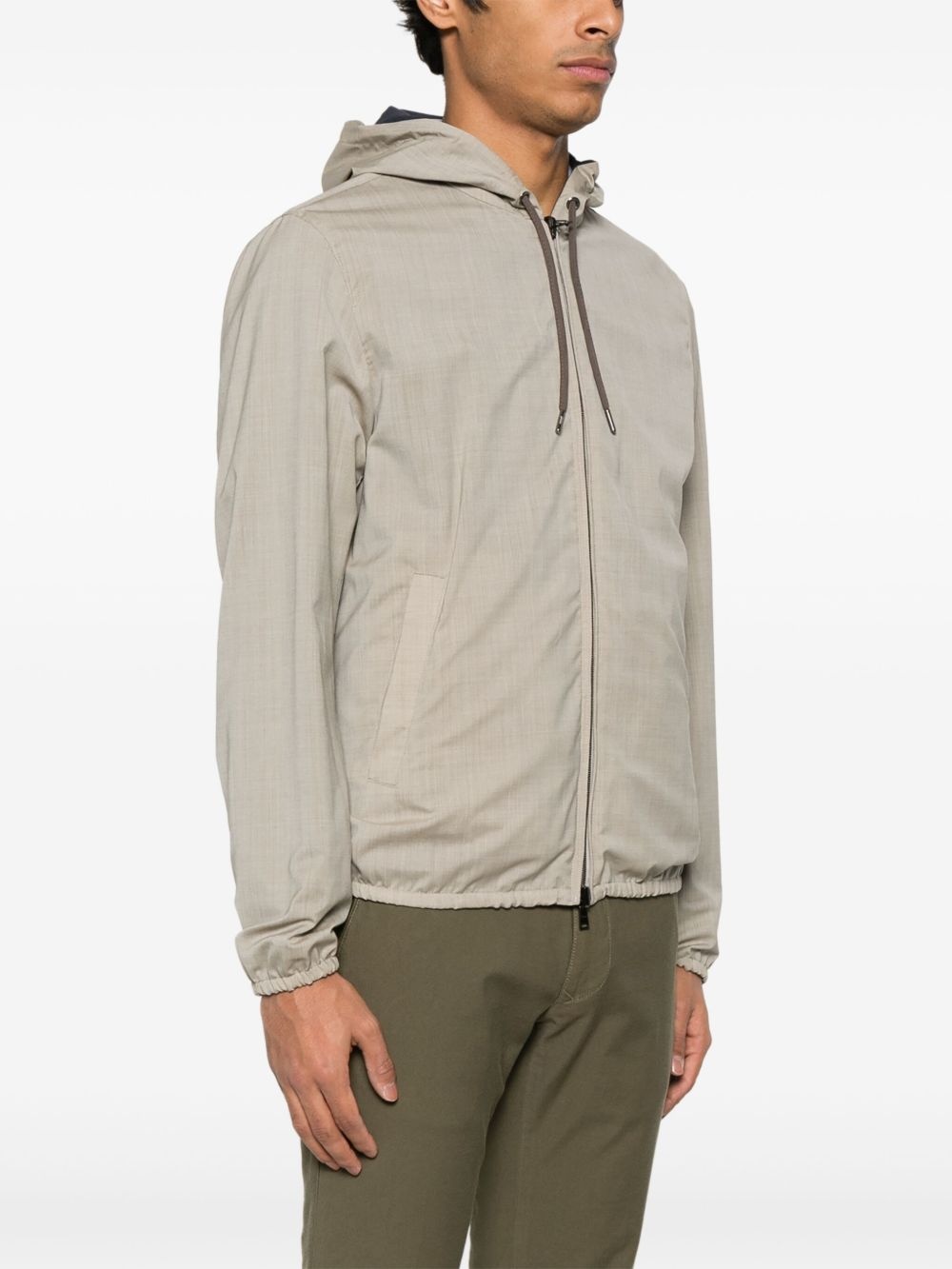 reversible hooded jacket - 3
