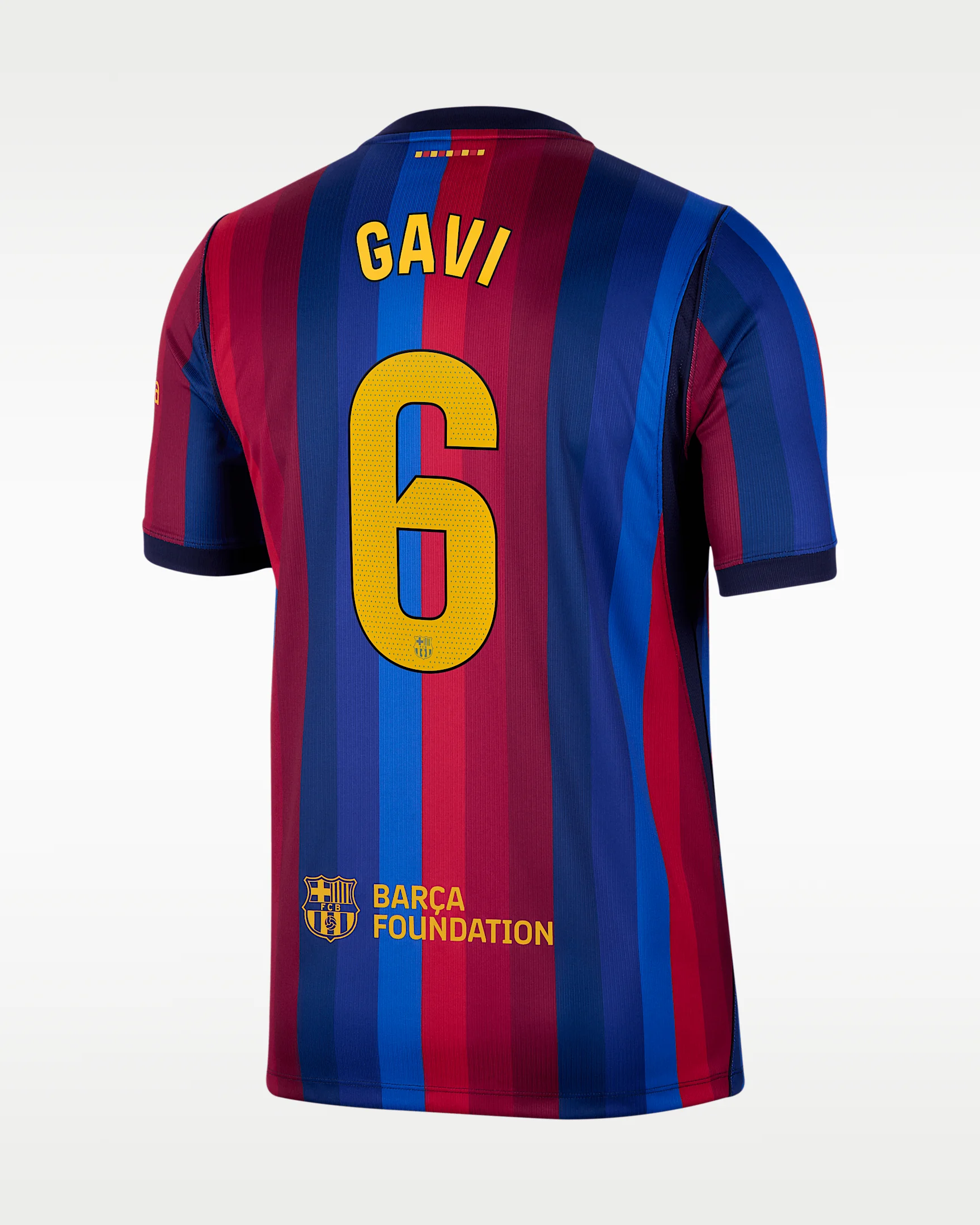 Gavi FC Barcelona 2026/27 Stadium Home Men's Nike Dri-FIT Soccer Jersey - 1