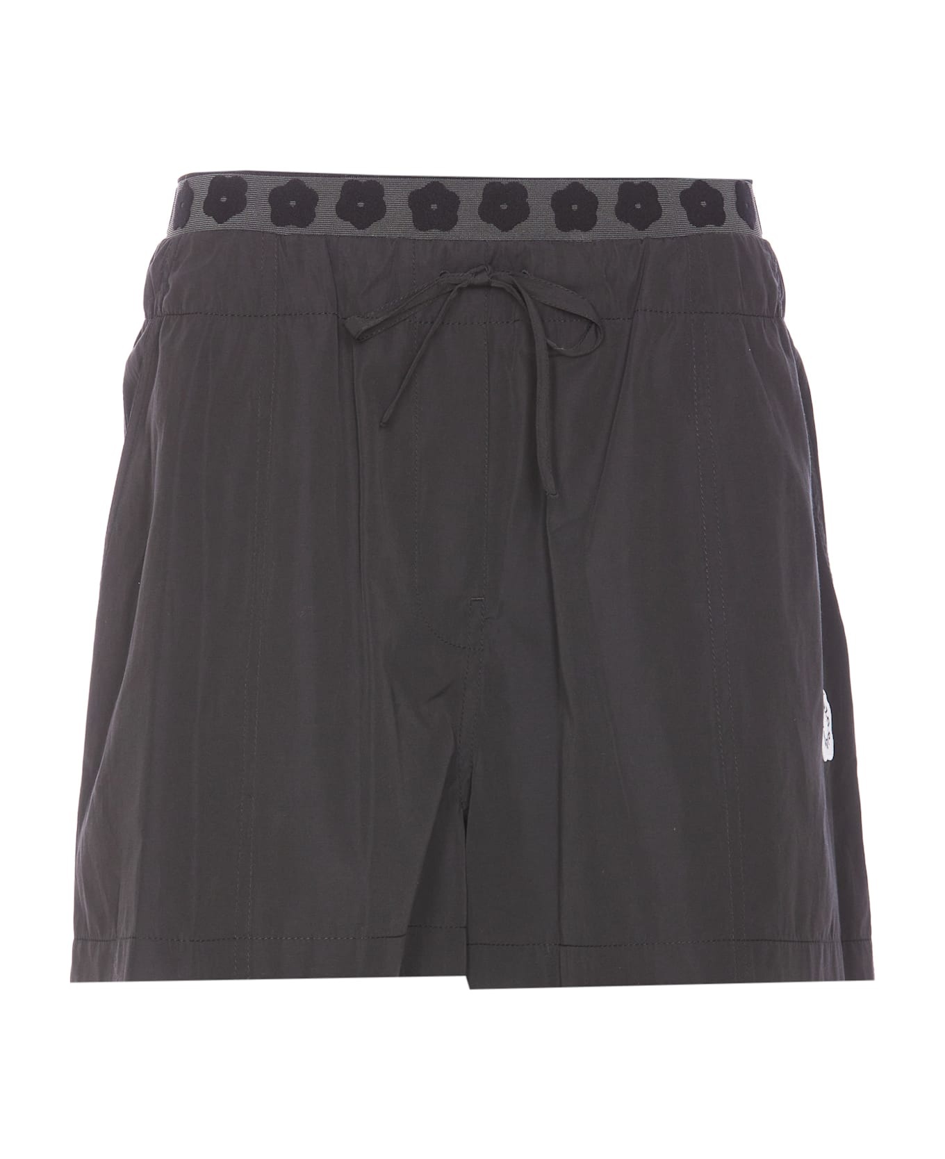 Happy Tiger Embroidered Shorts - 1
