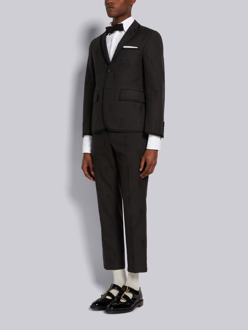 Black Soft Patent Leather Brass Buckle 2-strap Thom John Shoe 6