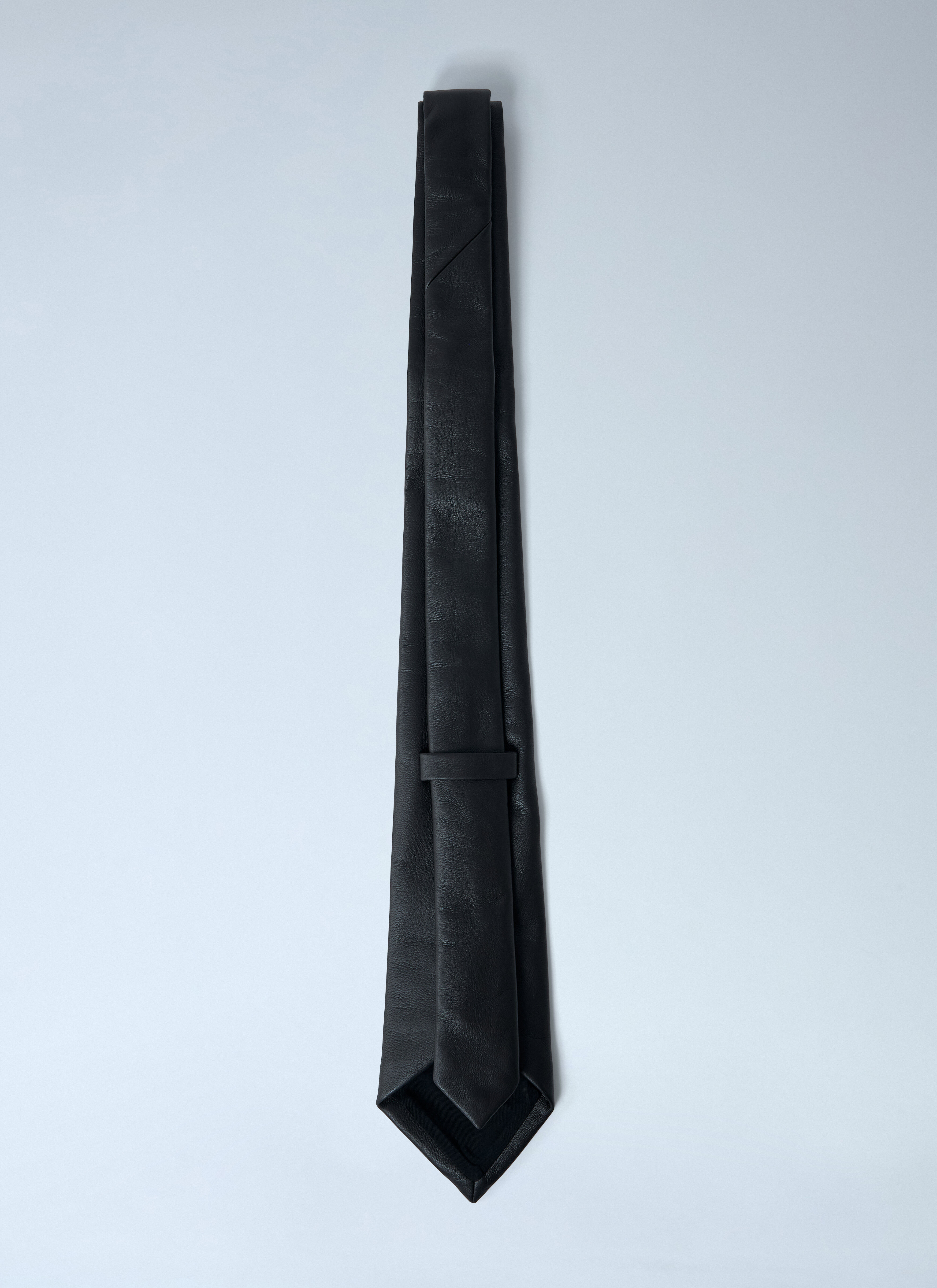 Smooth Leather Tie - 4