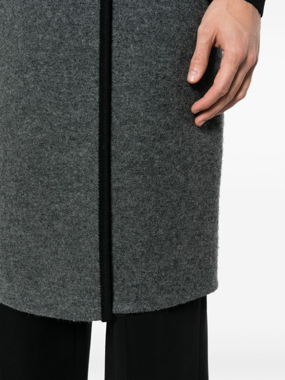 Walker virgin wool wrap skirt - 5