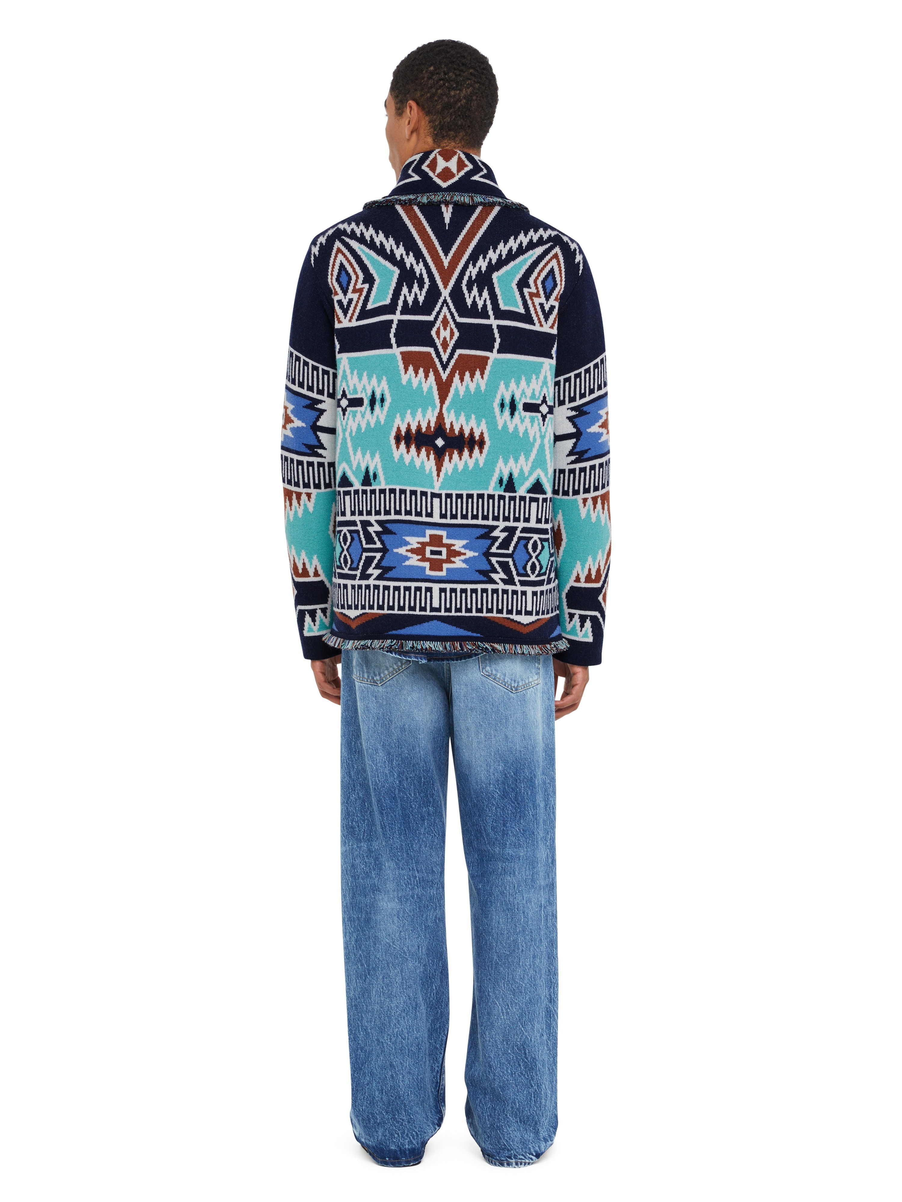 Geometric Roots Cardigan - 6