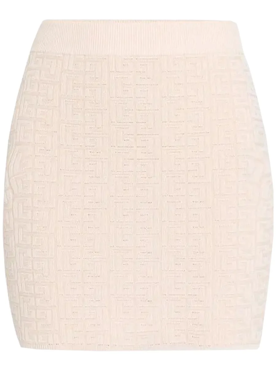 Balmain Knit Short Skirt Clothing - 1