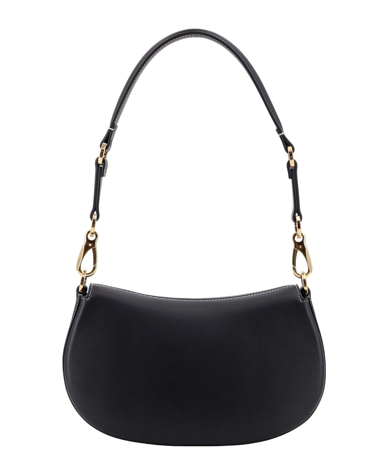 Valentino Garavani Ohval Small Leather Shoulder Bag - 2