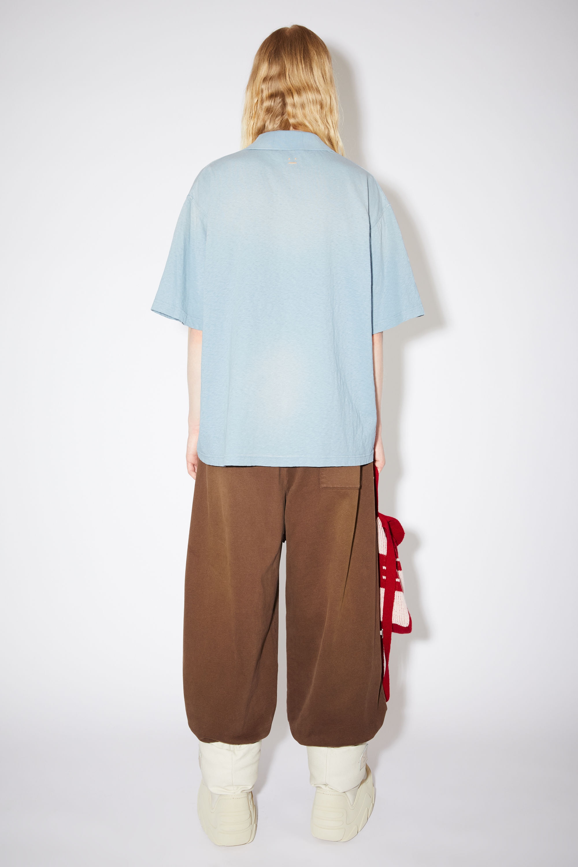 Polo t-shirt - Dusty blue - 3