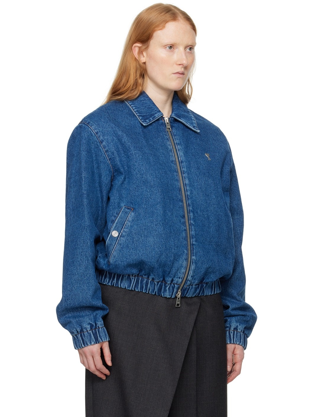 Blue Ami de Cœur Denim Jacket - 2