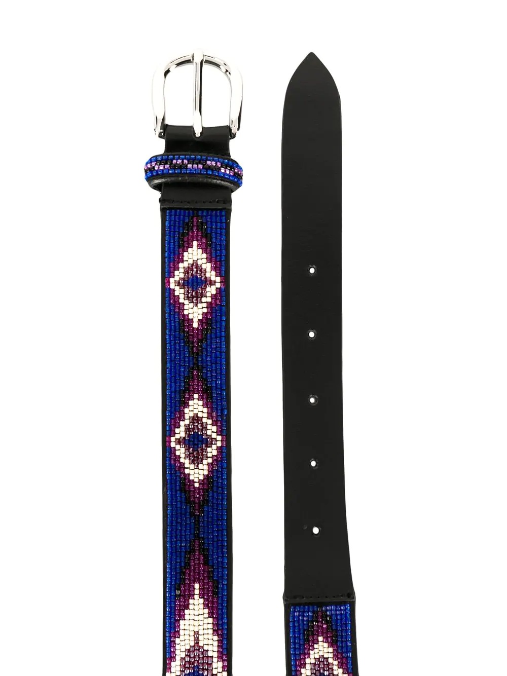 Elsa beaded buckle belt - 2