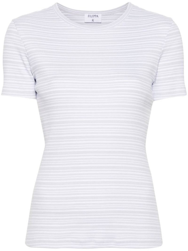 striped ribbed T-shirt 1