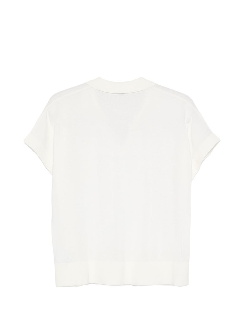 Aspesi V-neck short-sleeve top outlook