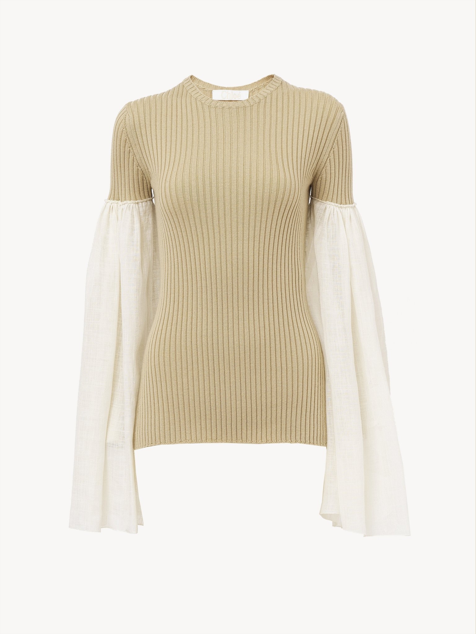 FITTED WIDE-SLEEVE TOP - 4