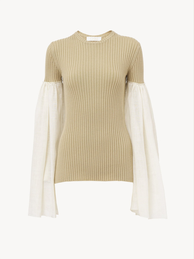 FITTED WIDE-SLEEVE TOP 4