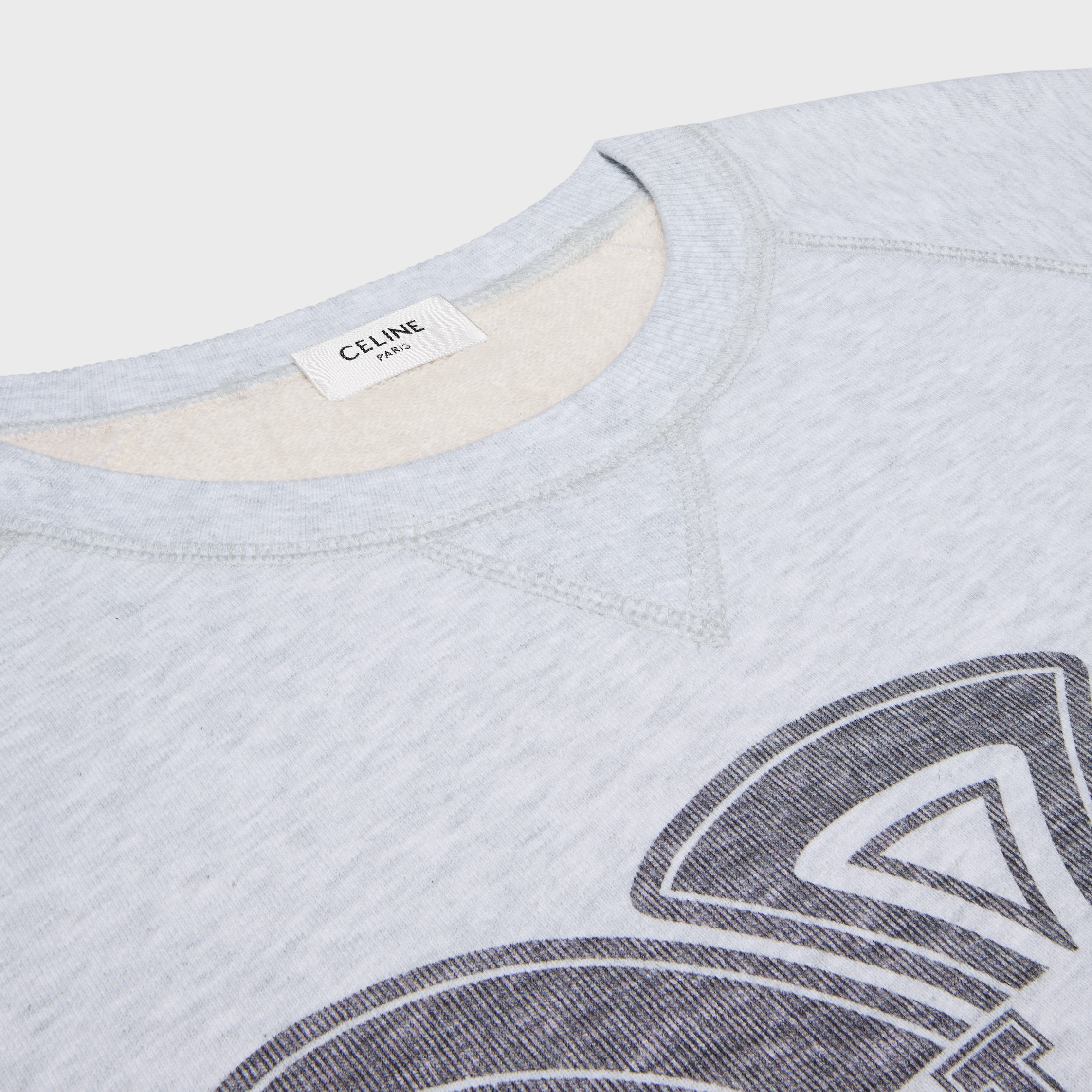 regular sweatshirt IN cotton fleece - 3