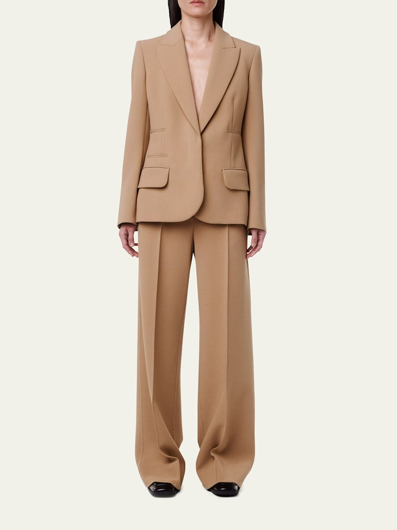 Another Tomorrow Doppio Tailored Blazer Jacket outlook