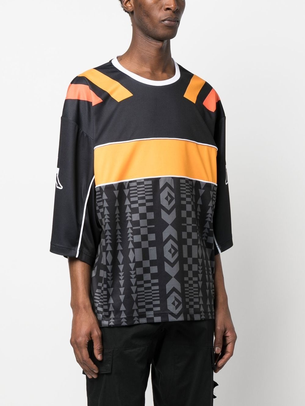 x KAPPA logo-print T-shirt - 3