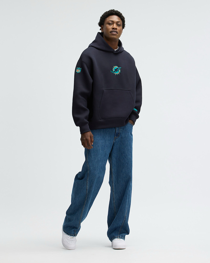 Miami Dolphins Rivalries Collection Oversized Tech Fleece Men's Nike NFL Pullover Hoodie 3