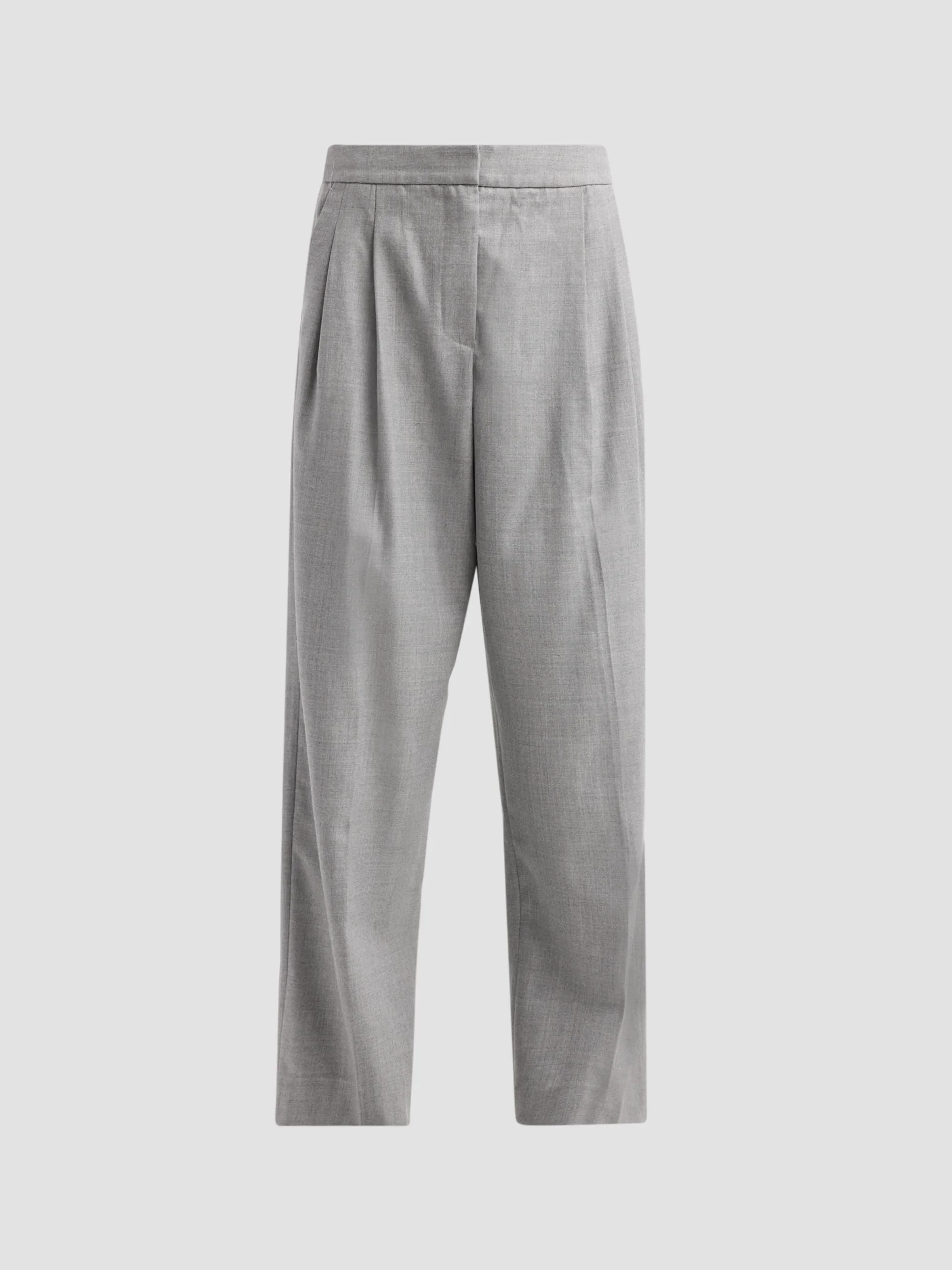 Women's Hayes Pleated Pants - Light Grey - 1