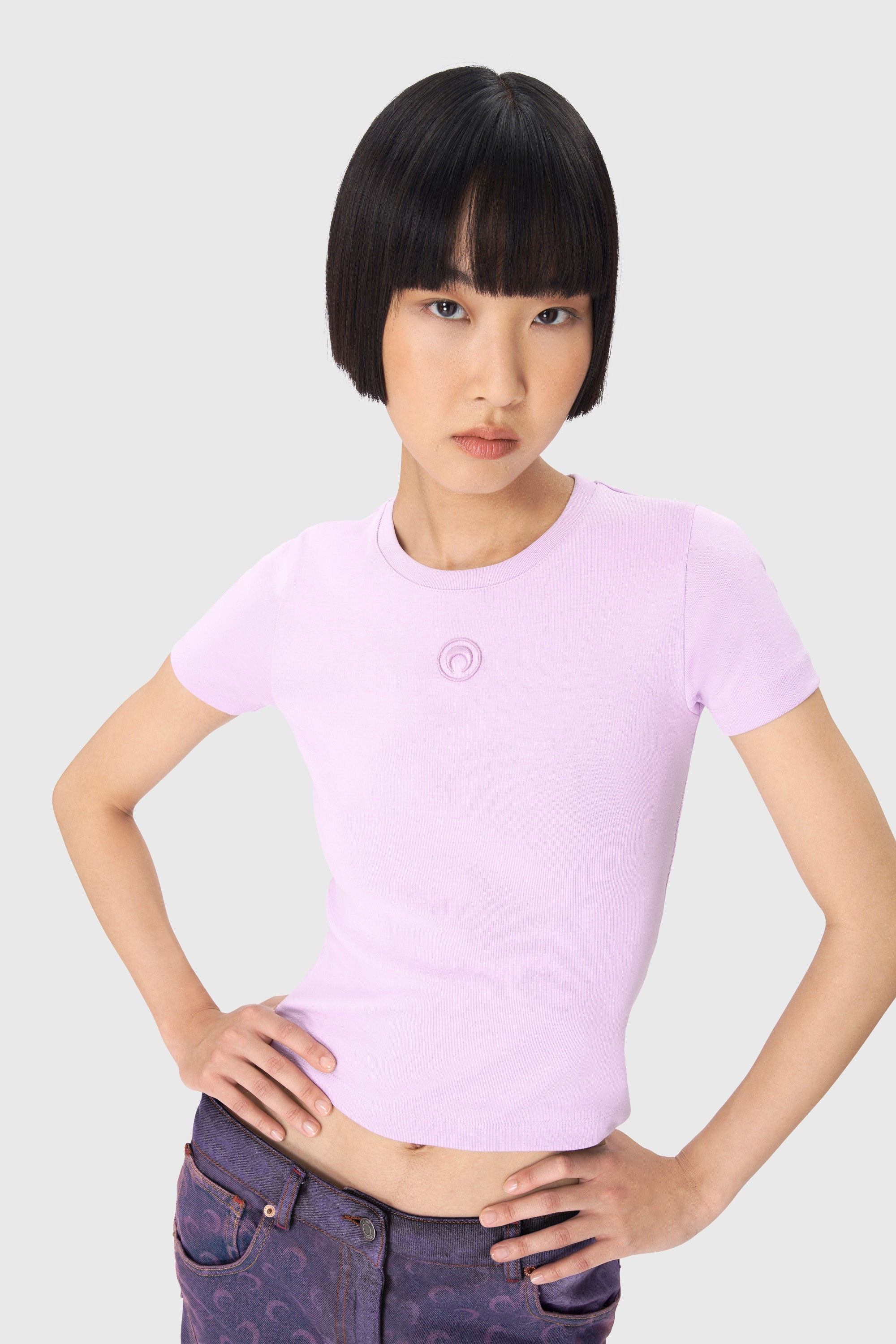 Moon Logo Jersey Baby Fit T-Shirt - 2