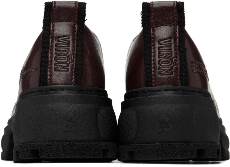 VIRÓN Burgundy Carne Bollente Edition New Order Oxfords outlook